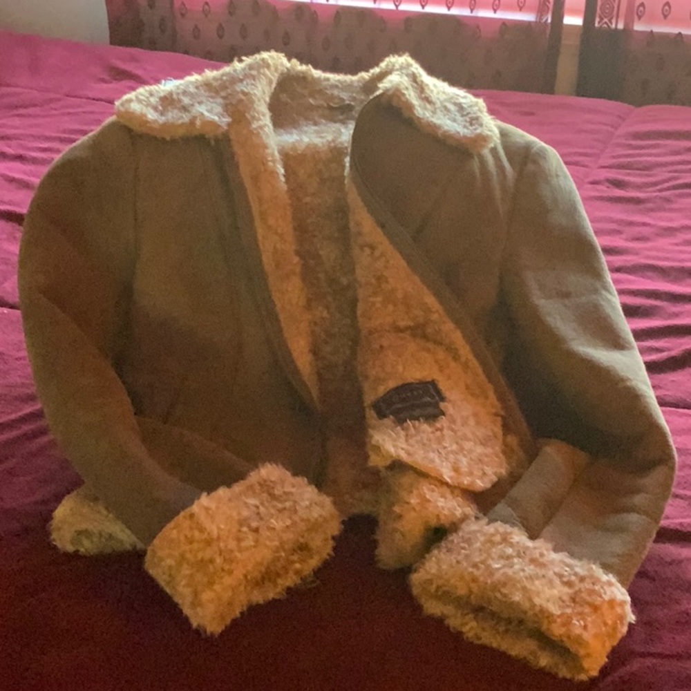 Guess leather (soft suede type) jacket